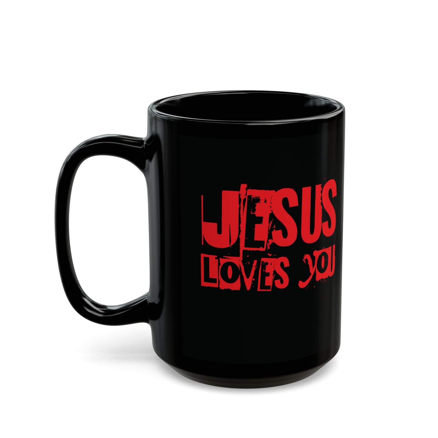 JESUS LOVES YOU (RED)- Mug