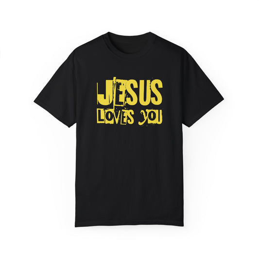 JESUS LOVES YOU (YELLOW) - Unisex T-Shirt