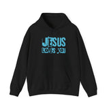 JESUS LOVES YOU (BLUE) - Unisex Hoodie