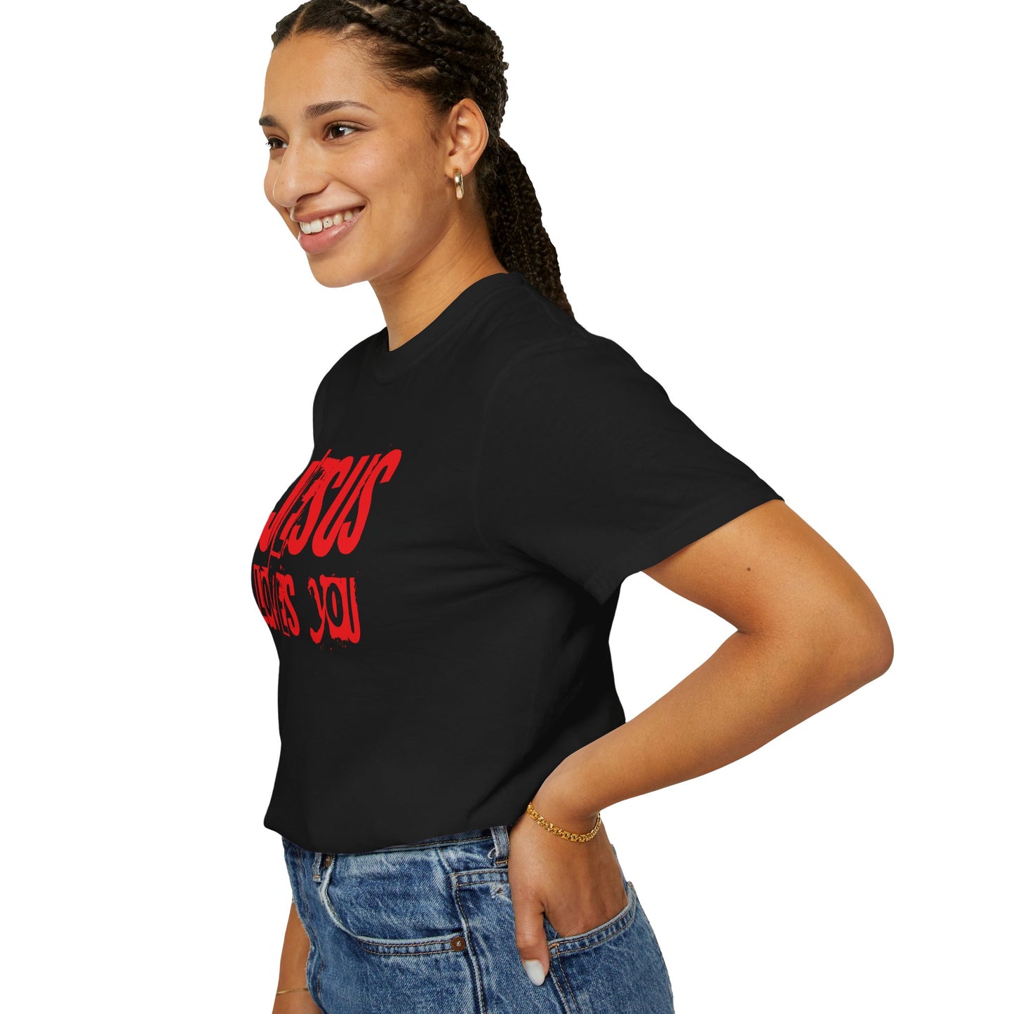 JESUS LOVES YOU (RED) - Unisex T-Shirt