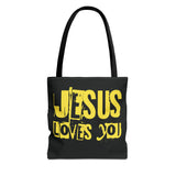 JESUS LOVES YOU (YELLOW) - Tote Bag