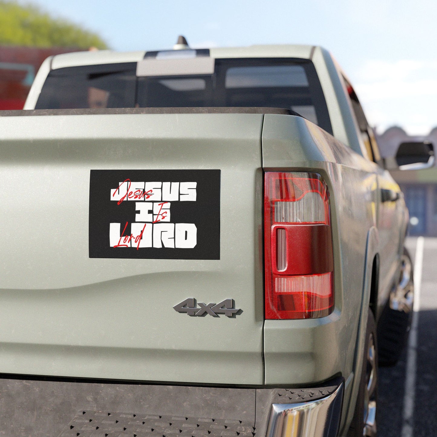 JESUS IS LORD - Car Magnet