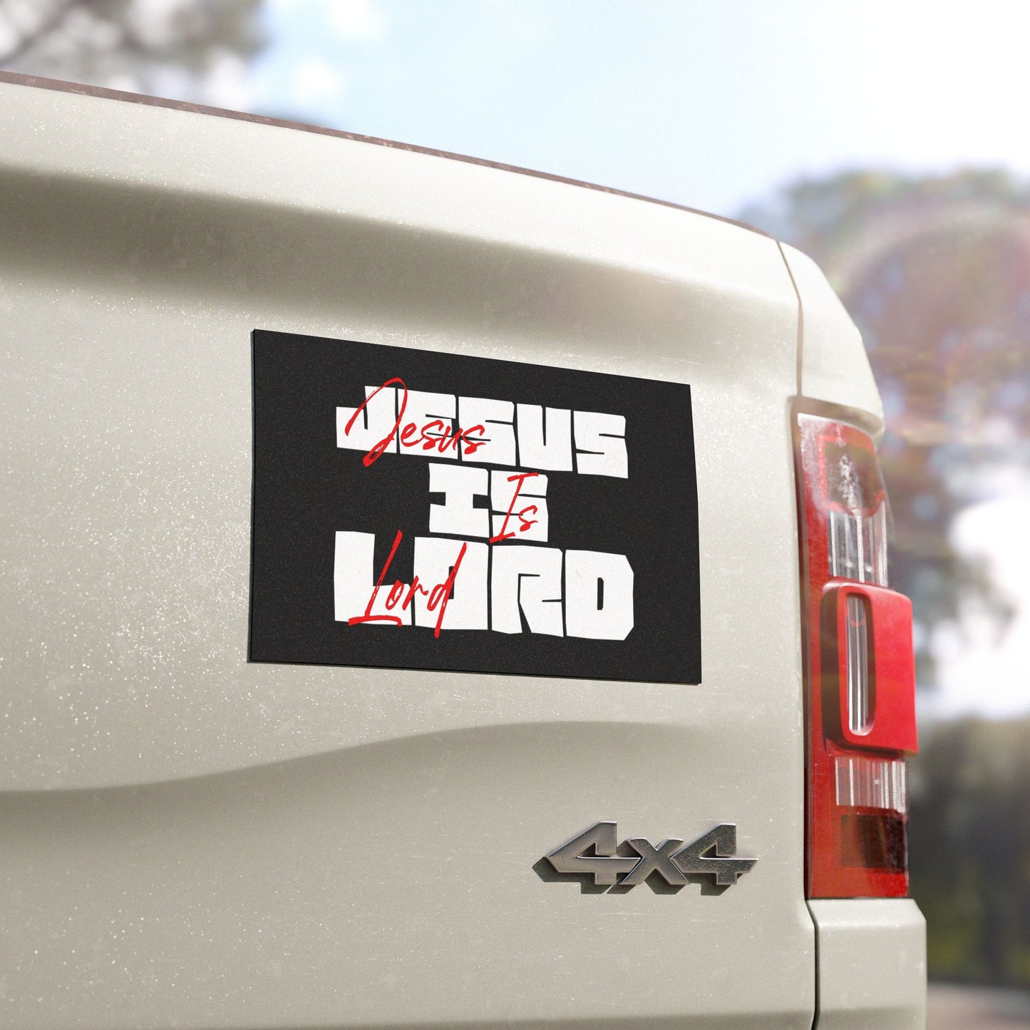 JESUS IS LORD - Car Magnet