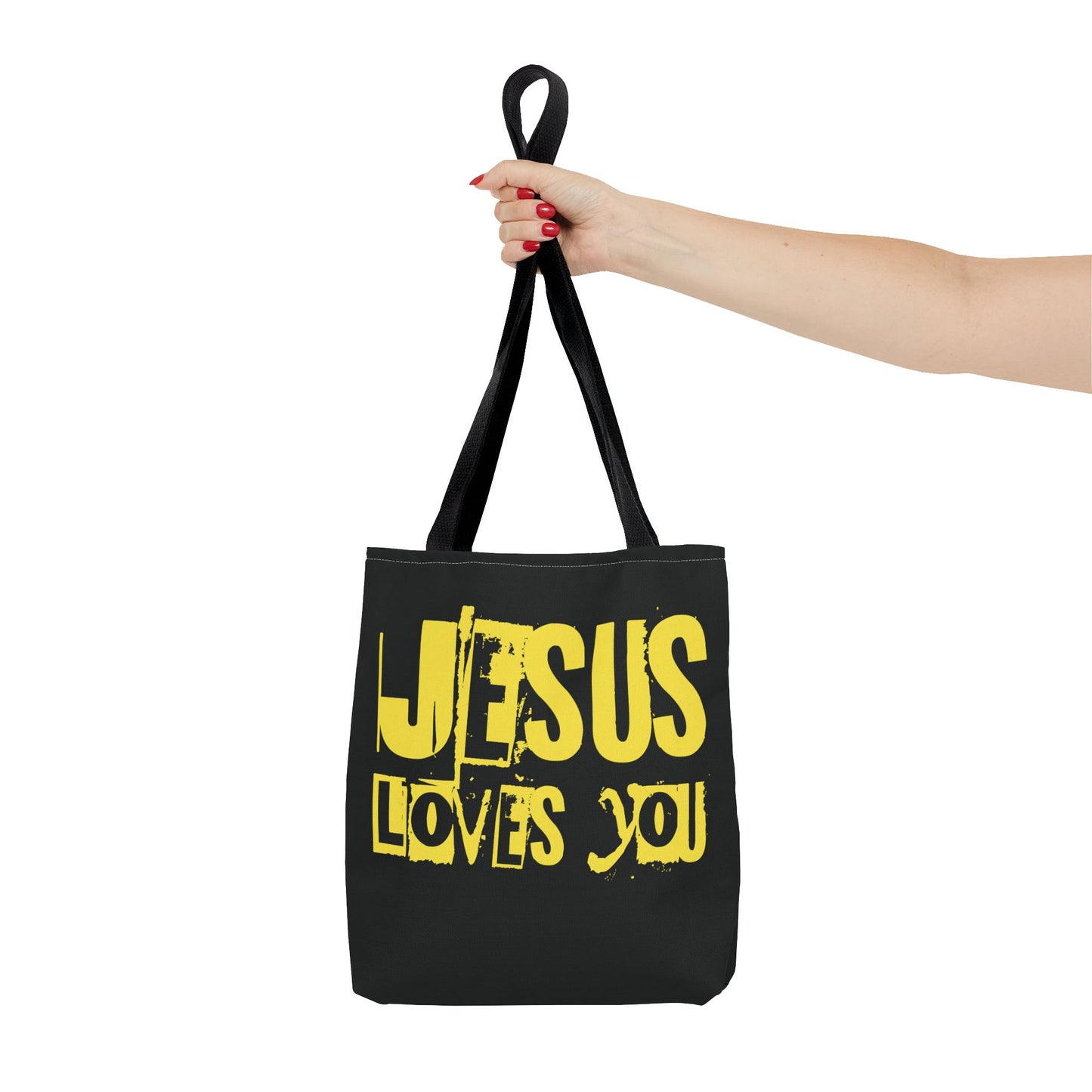 JESUS LOVES YOU (YELLOW) - Tote Bag