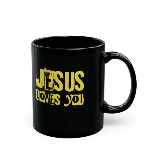 JESUS LOVES YOU (YELLOW)- Mug