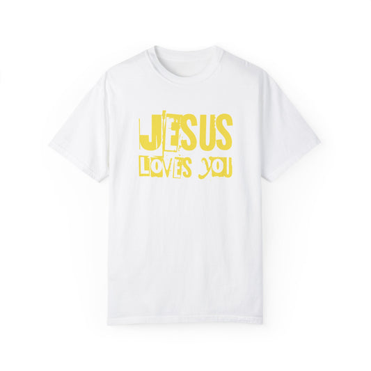 JESUS LOVES YOU (YELLOW) - Unisex T-Shirt