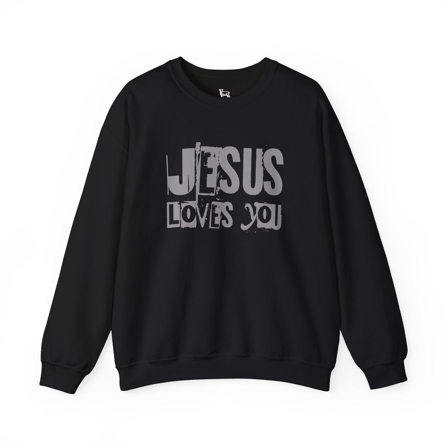 JESUS LOVES YOU (GRAY LETTER) - Unisex Sweatshirt