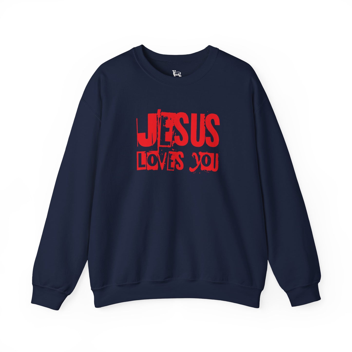 JESUS LOVES YOU (RED LETTER) - Unisex Sweatshirt