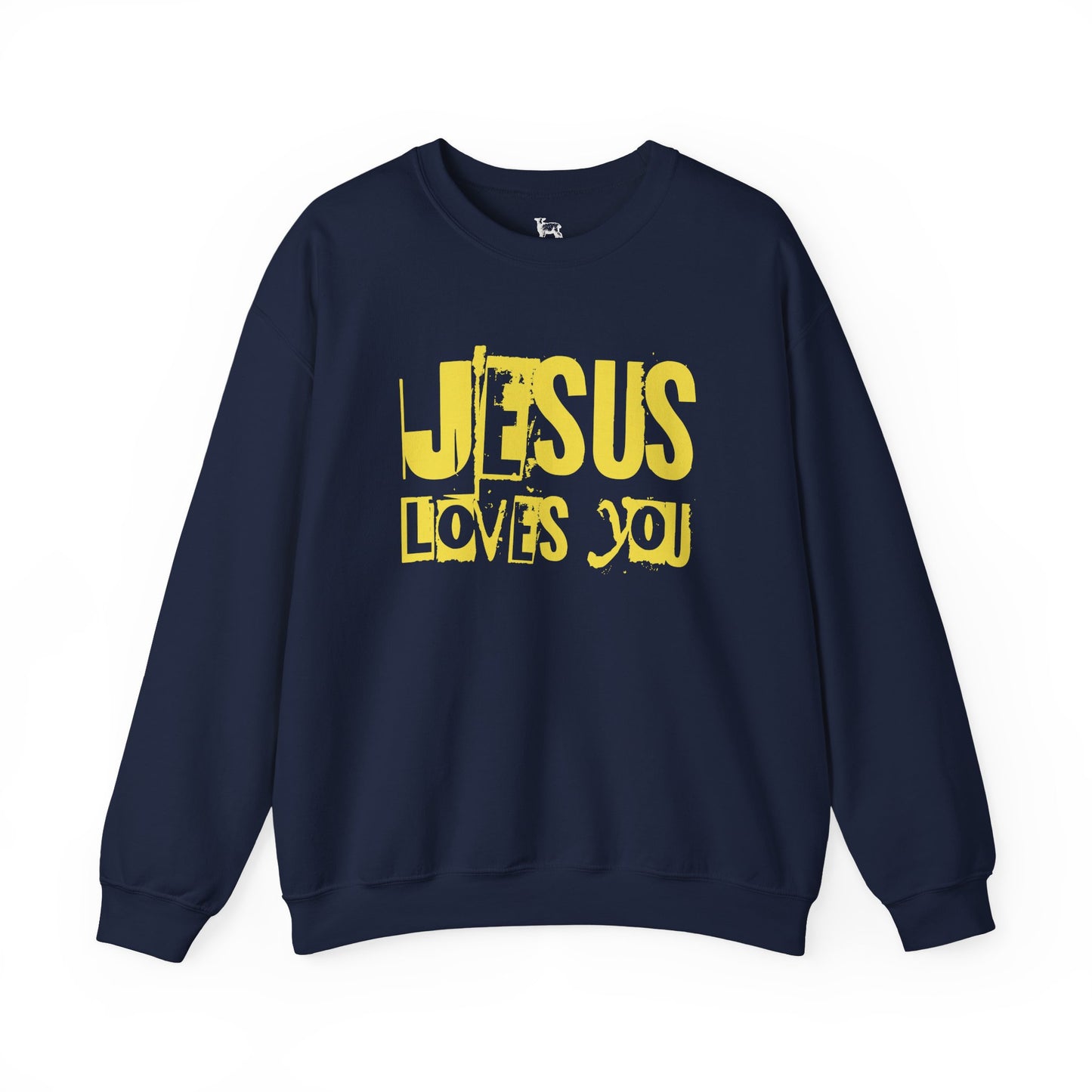 JESUS LOVES YOU (YELLOW LETTER) - Unisex Sweatshirt
