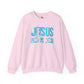 JESUS LOVES YOU (BLUE LETTER) - Unisex Sweatshirt