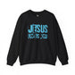 JESUS LOVES YOU (BLUE LETTER) - Unisex Sweatshirt