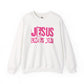 JESUS LOVES YOU (PINK LETTER) - Unisex Sweatshirt