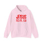 JESUS LOVES YOU (RED LETTER) - Unisex Hooded Sweatshirt