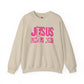 JESUS LOVES YOU (PINK LETTER) - Unisex Sweatshirt