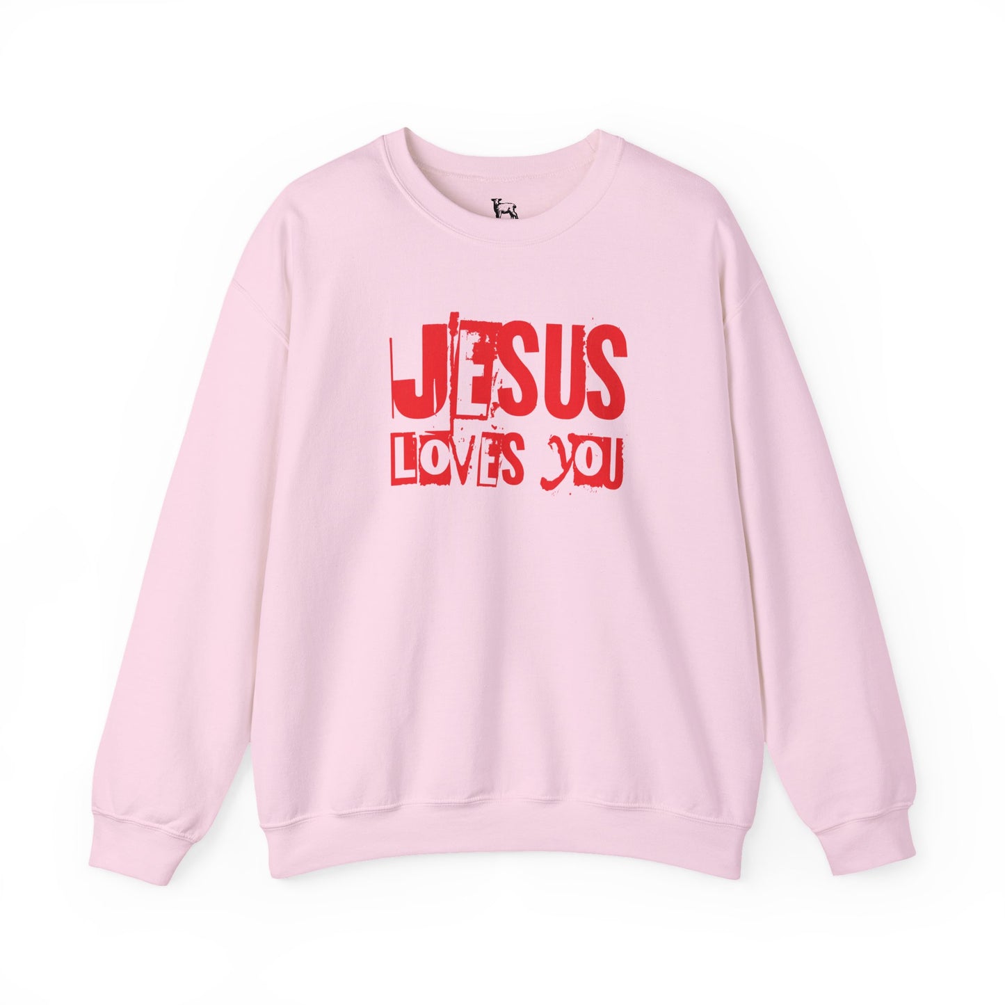 JESUS LOVES YOU (RED LETTER) - Unisex Sweatshirt