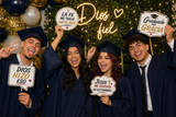 CHRISTIAN GRADUATION PHOTO BOOTH PROPS BUNDLE - Digital Download (Spanish Edition)